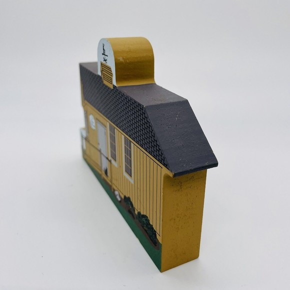 Rare The Cat's Meow Collectibles The Village Blacksmith Shop Signed 2000 - Picture 3 of 6